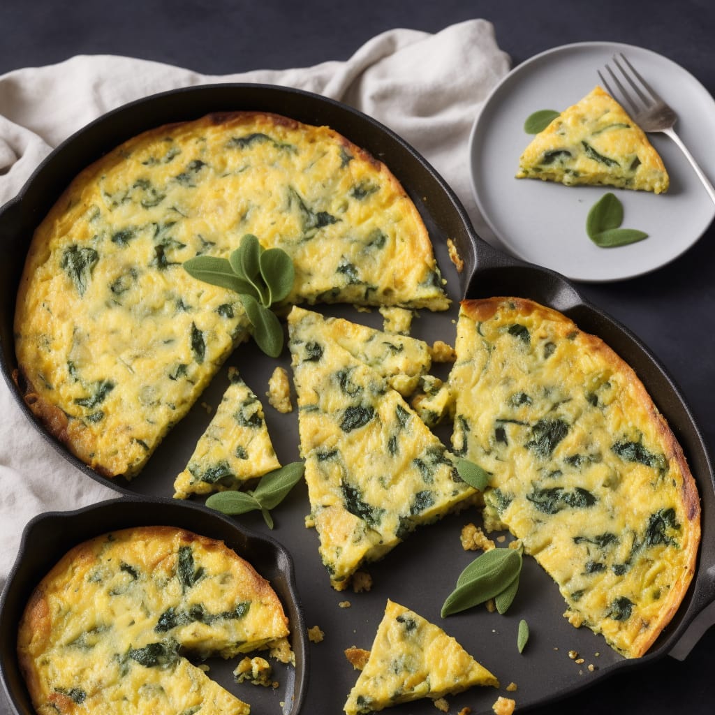 Squash, Sage & Gruyère Frittata