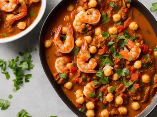 Squid, Prawn & Chickpea Nduja Stew