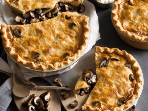 Steak, Ale & Mushroom Pie