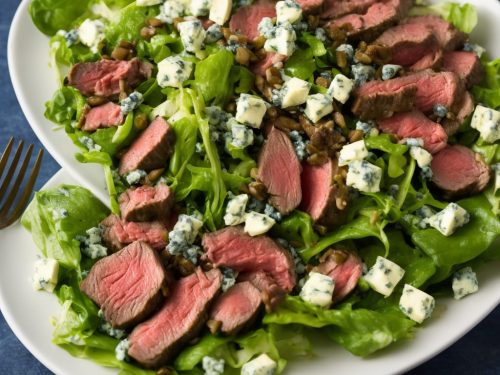 Steak Salad with Blue Cheese Vinaigrette