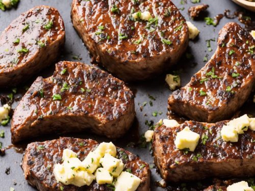 Steaks with Truffle Butter Recipe