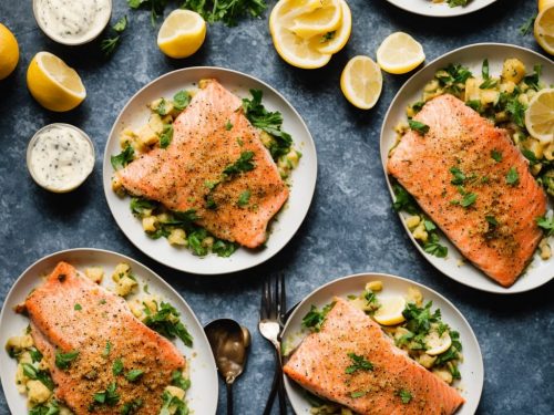 Steelhead Trout Bake with Dijon Mustard Recipe