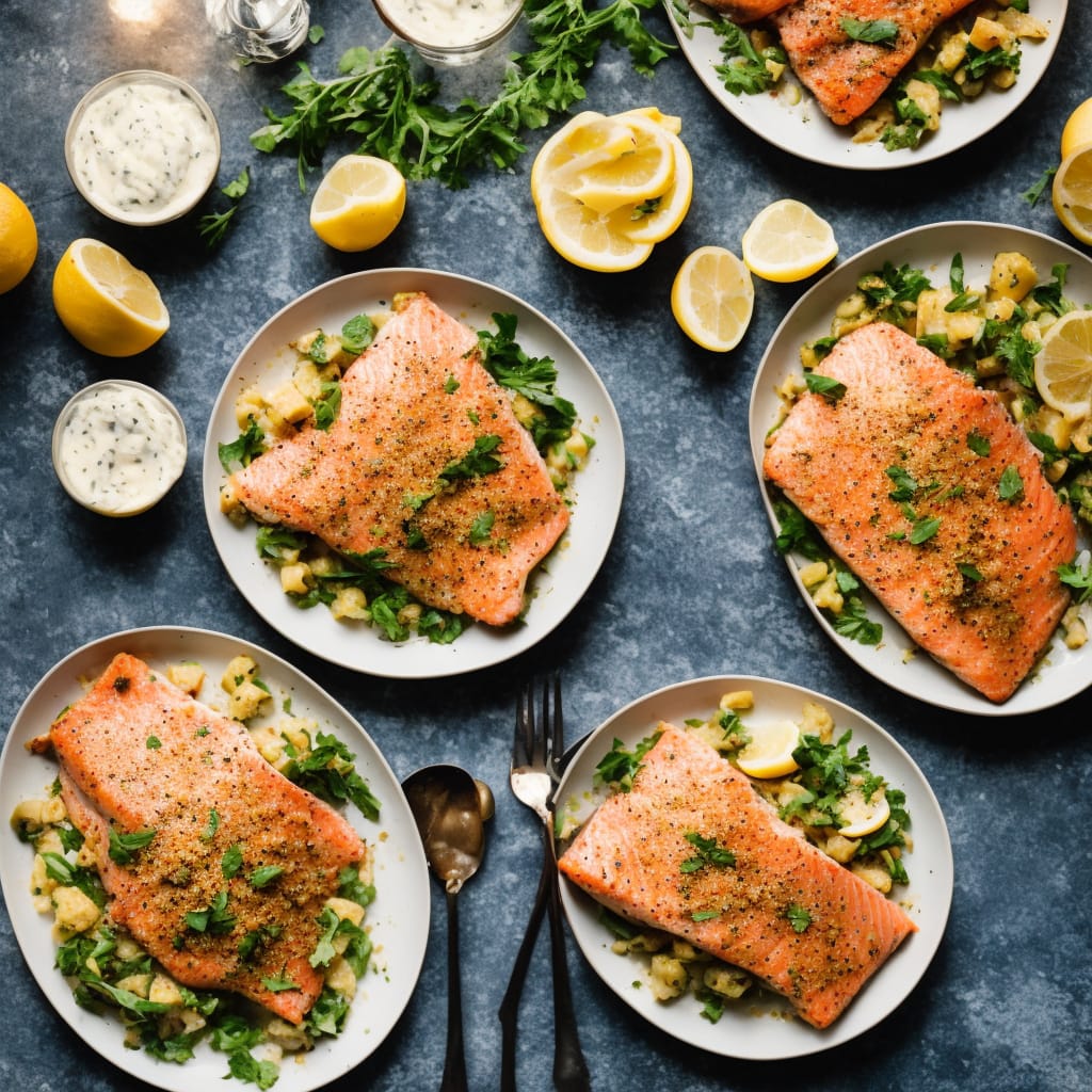 Steelhead Trout Bake with Dijon Mustard Recipe