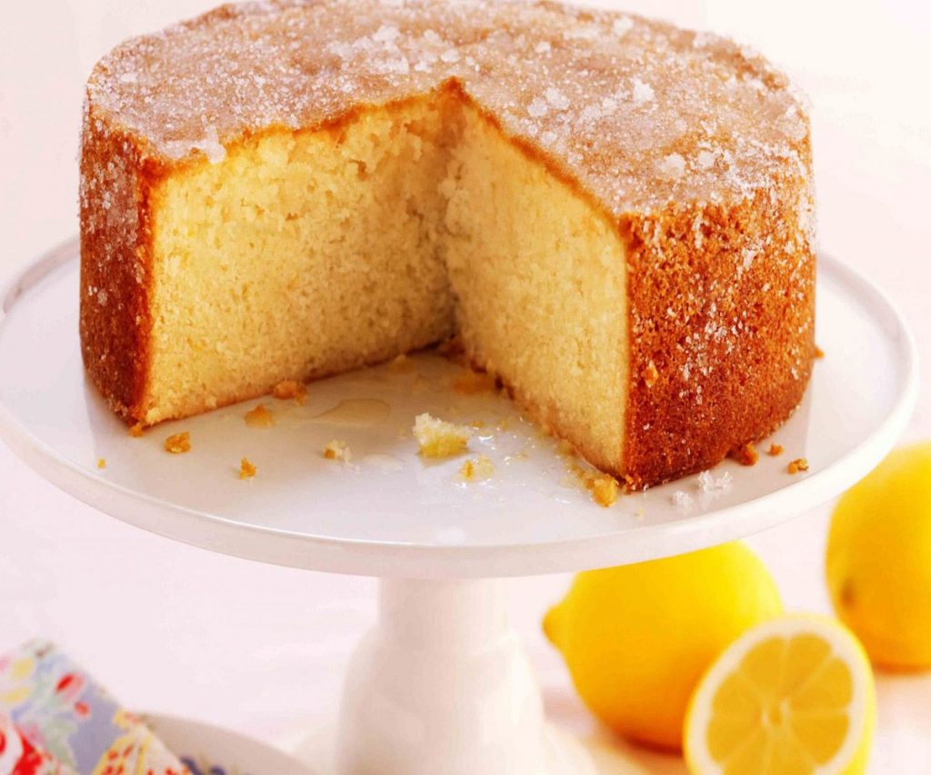 Sticky Citrus Sponge Cake