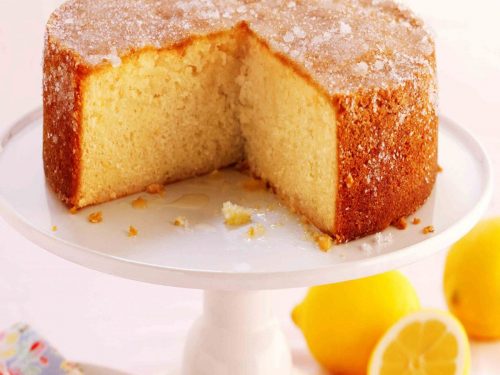 Sticky Citrus Sponge Cake