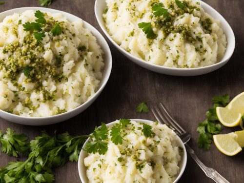 Sticky Cod with Celeriac & Parsley Mash