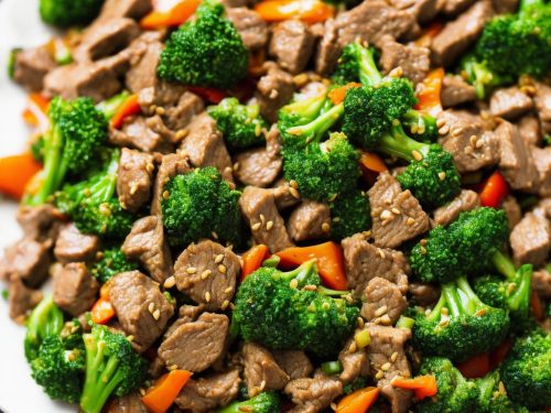 Sticky Green Stir-fry with Beef