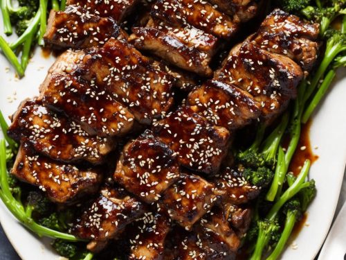 Sticky Hoisin Pork Steaks