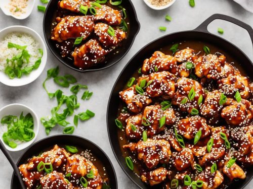 Sticky Lemon & Sesame Chicken Recipe