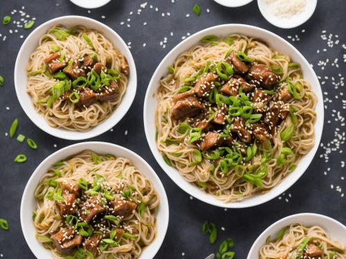 Sticky Pork & Radish Noodles