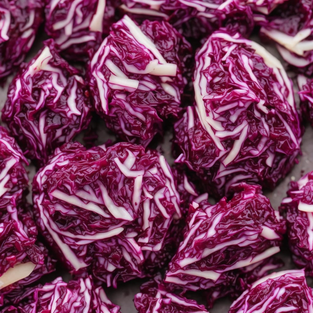 Sticky Spiced Red Cabbage