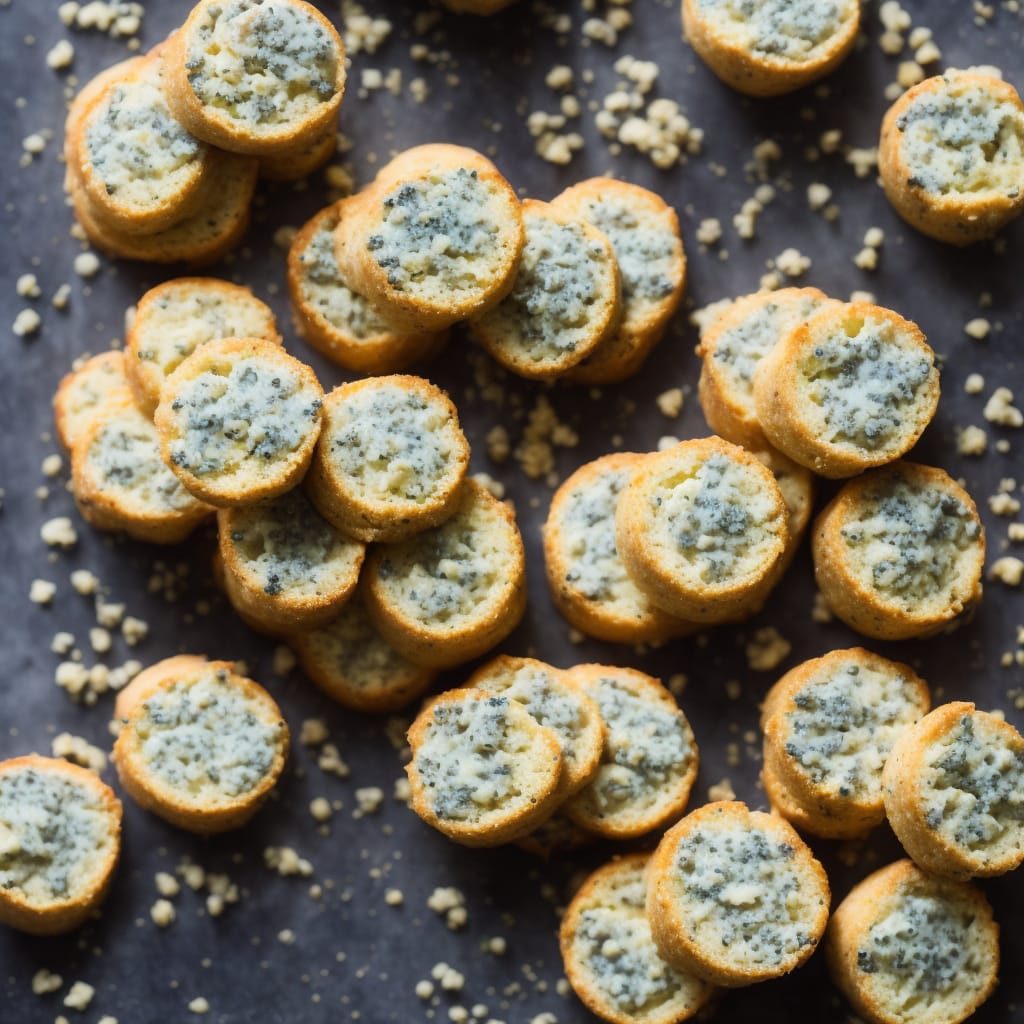 Stilton & Poppy Seed Sablés