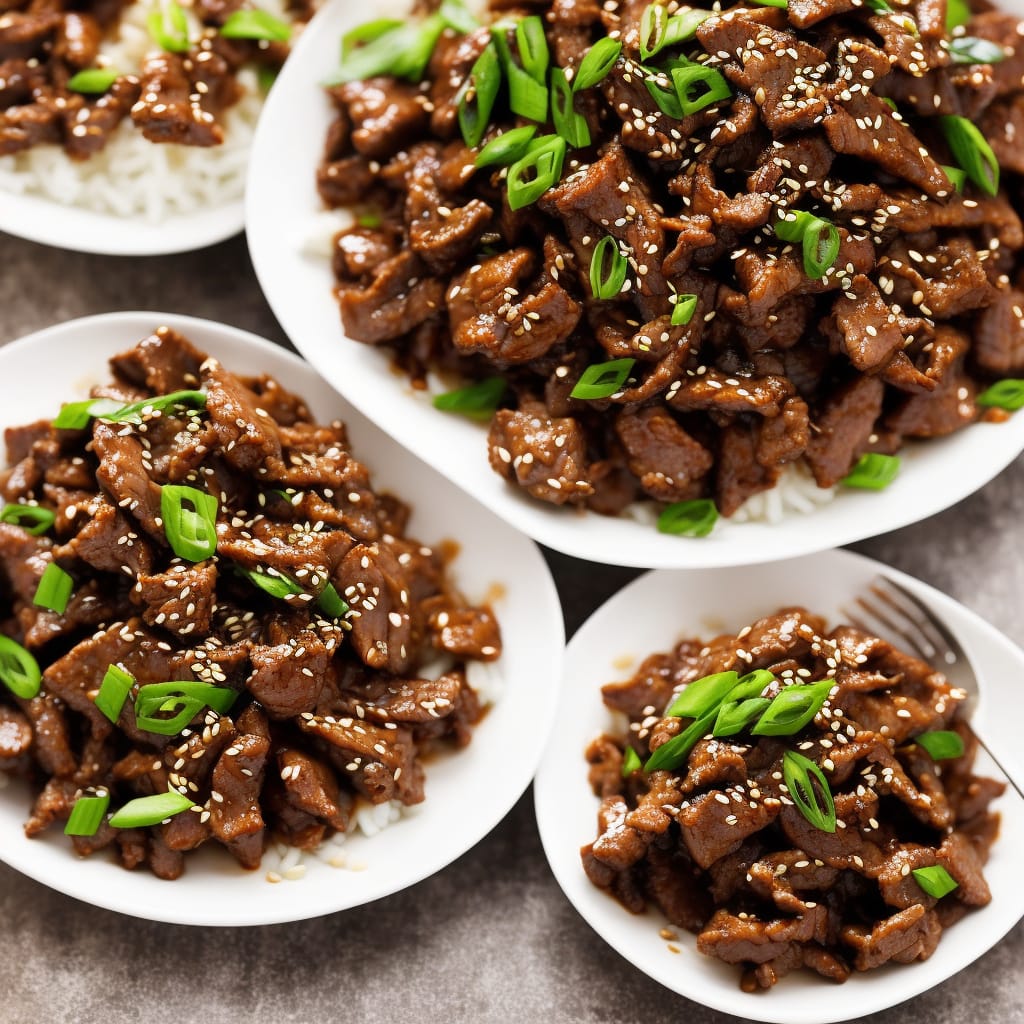 Stir-fried beef with hoisin sauce