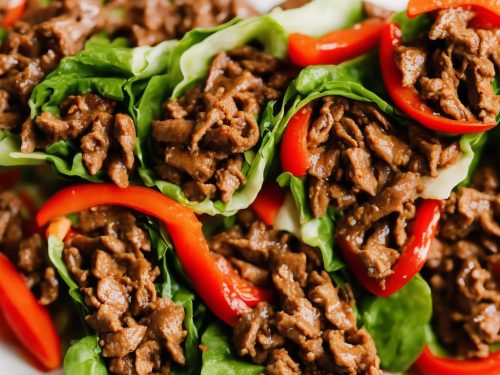 Stir-Fry Chilli Beef Wraps