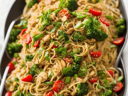 Stir-fry noodle salad