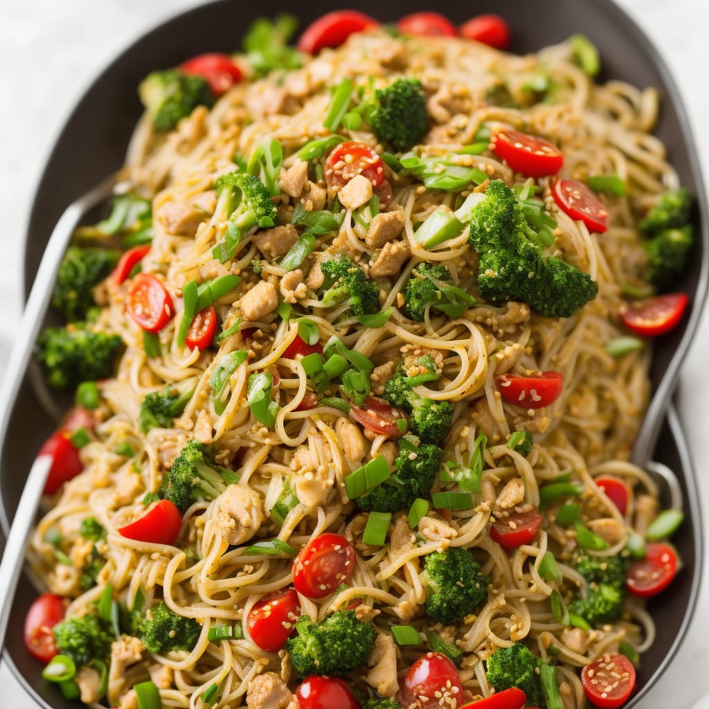 Stir-fry noodle salad