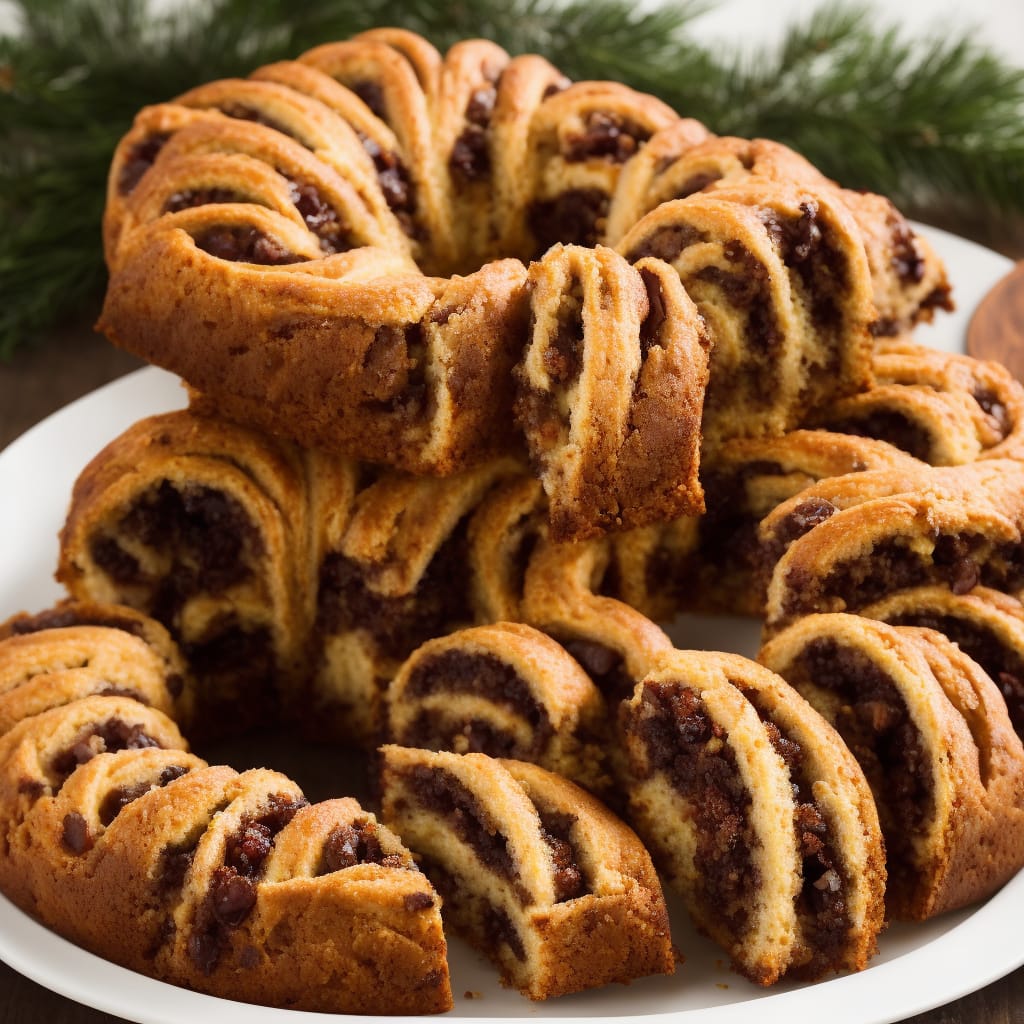 Stollen Babka Wreath