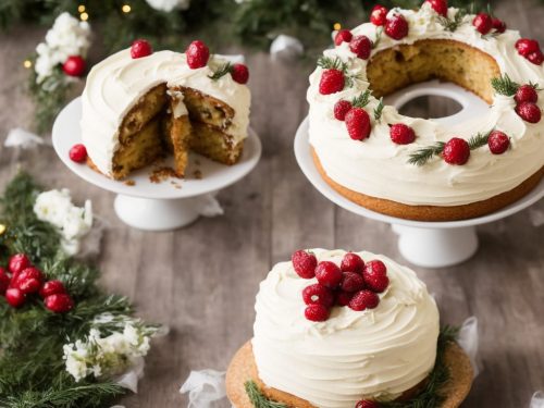 Stollen Wreath Cake