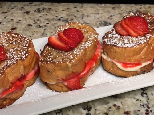 Strawberry Cheesecake French Toast