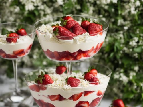 Strawberry & Elderflower Trifle