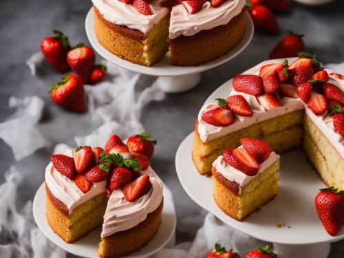 Strawberry Lemonade Cake