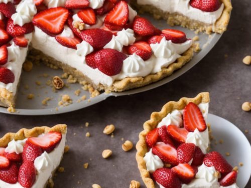 Strawberry & Peanut Crunch Pie