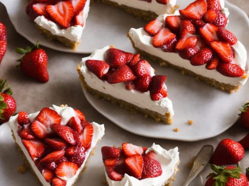 Strawberry Pretzel Pie