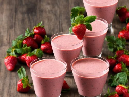 Strawberry-Raspberry Smoothie