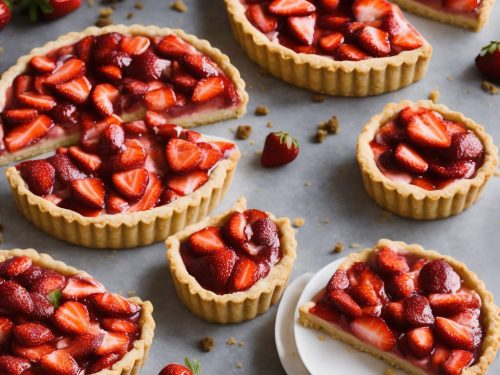 Strawberry Sablée Tart