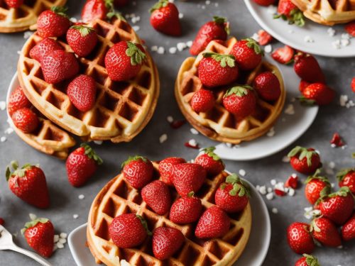 Strawberry Waffles