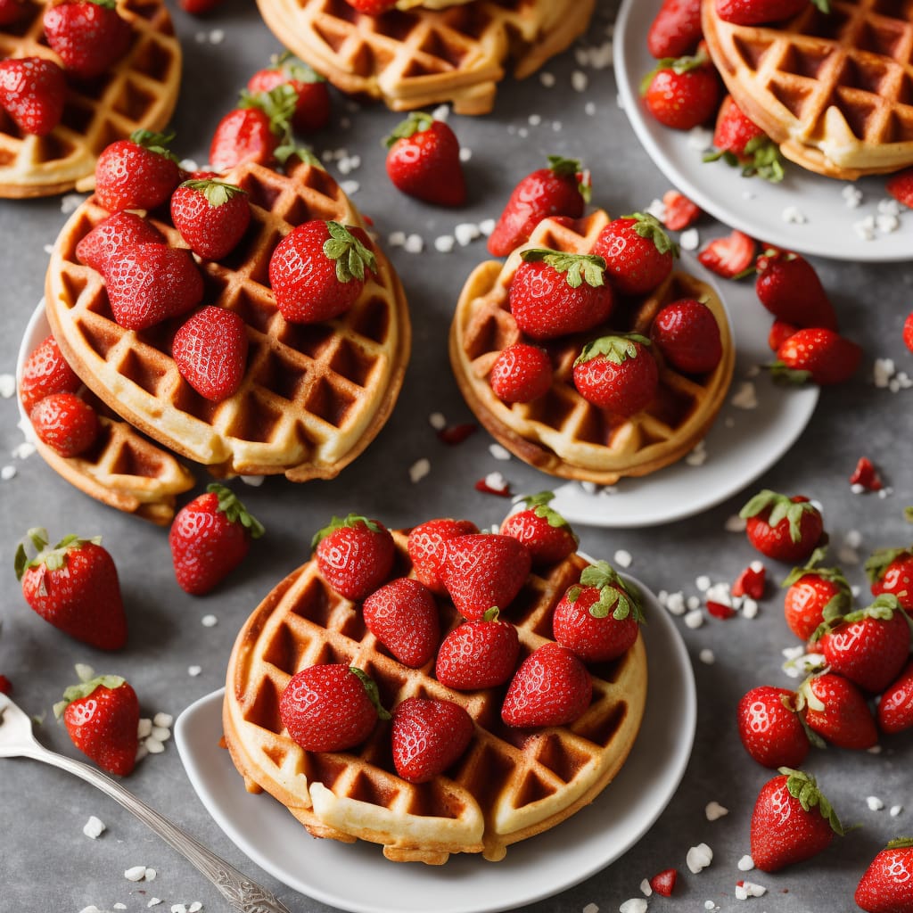 Strawberry Waffles