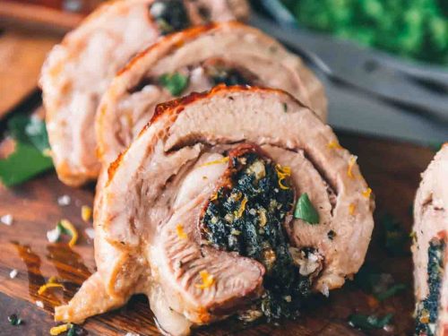 Stuffed Breast of Veal