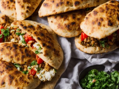 Stuffed Moroccan Pitta