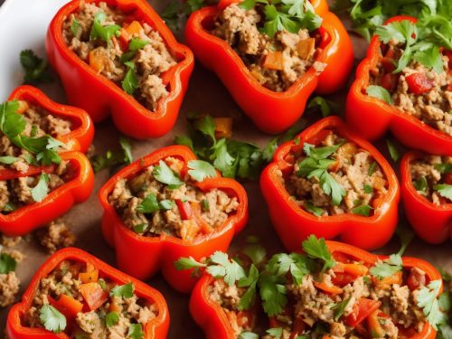 Stuffed Peppers with Turkey and Vegetables