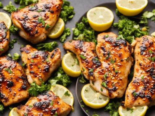 Succulent Honey & Lemon Chicken