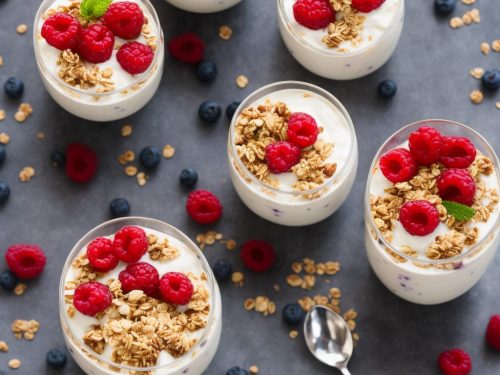 Summer Berry Parfait with Yogurt and Granola