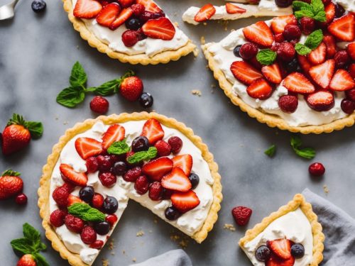 Summer Fruit & Mascarpone Tart