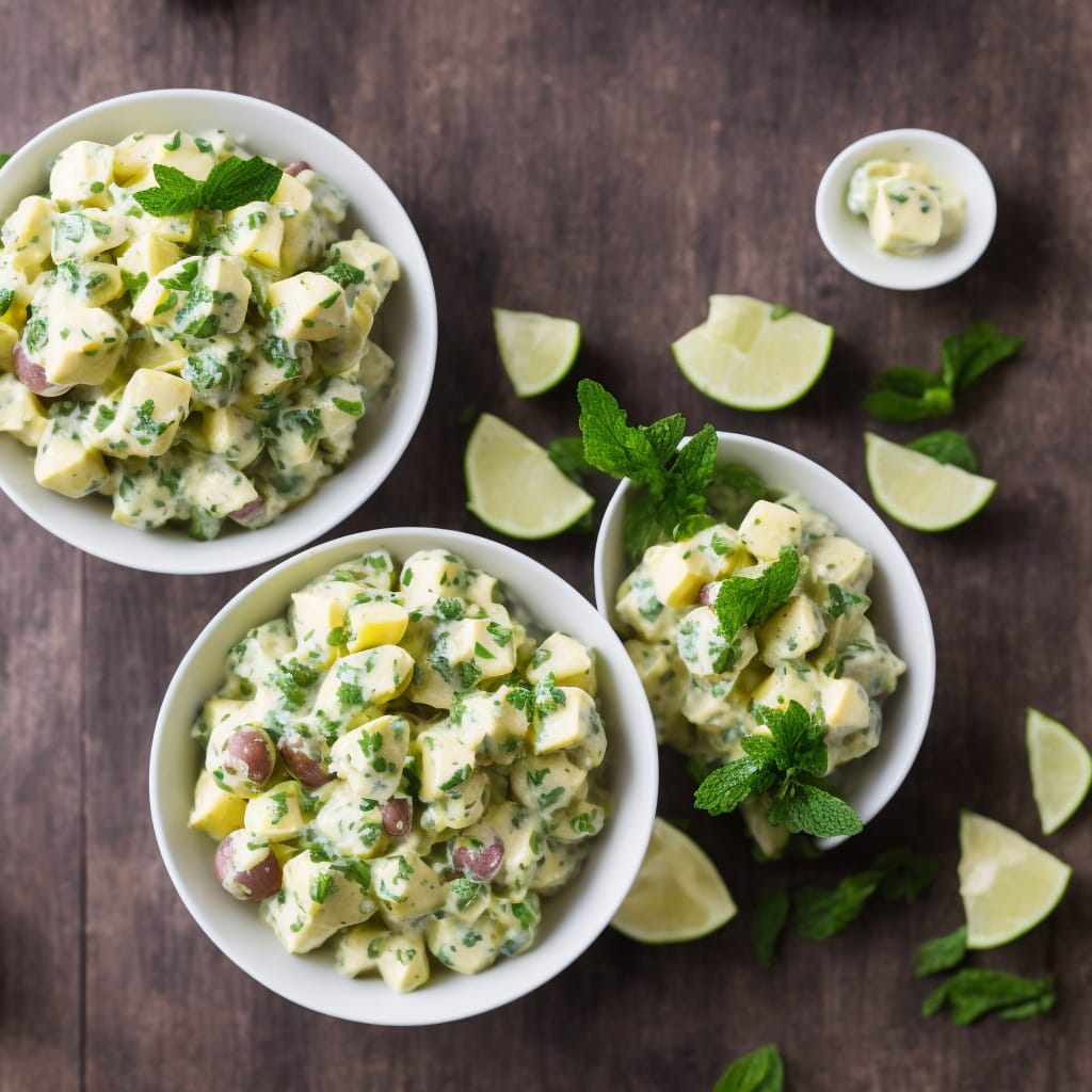 Summer Potato Salad with Minty Dijon Mayo