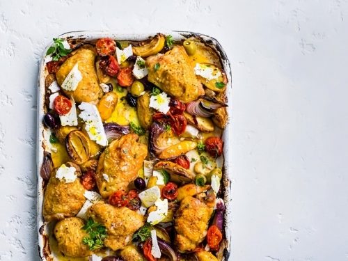 Summer Roast Chicken Traybake