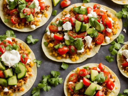 Summer Veg Tostadas