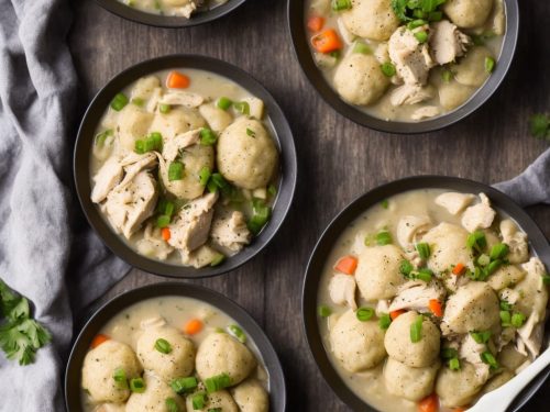 Super Easy Chicken and Dumplings