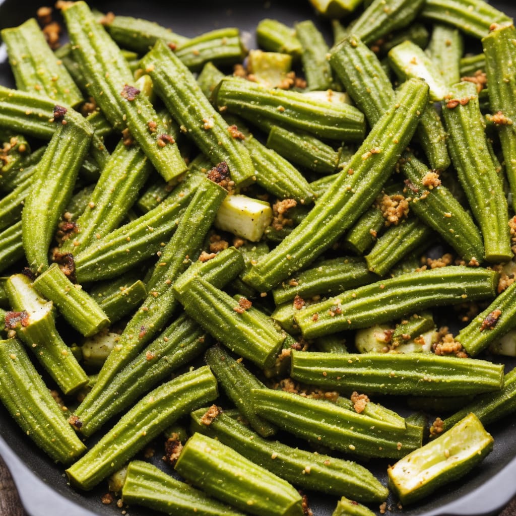 Super Easy Oven-Roasted Okra Recipe