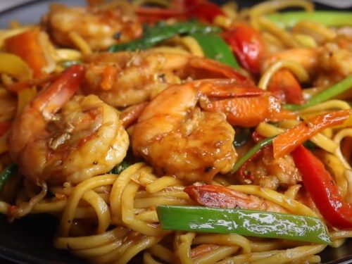 Super-fast Prawn Noodles