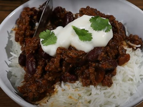 Super Speedy Chilli Recipe