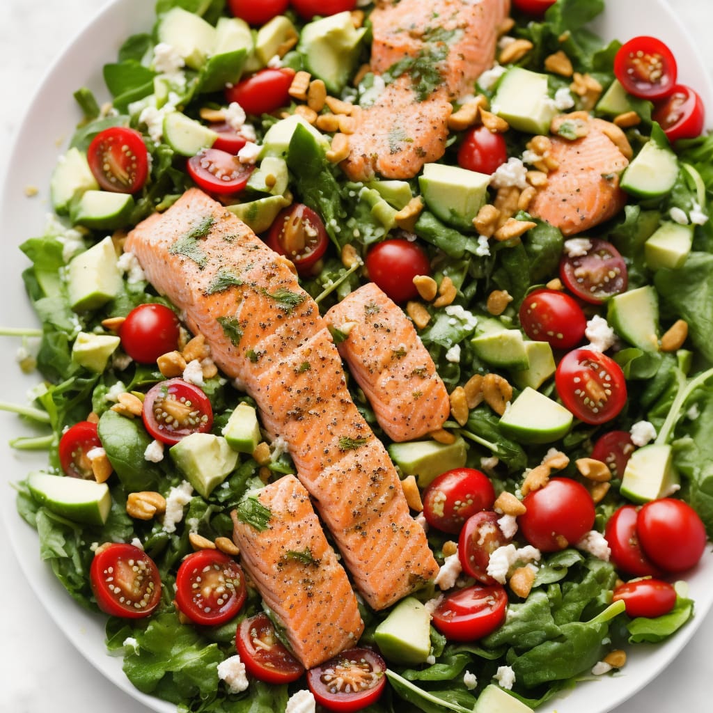 Superhealthy Salmon Salad