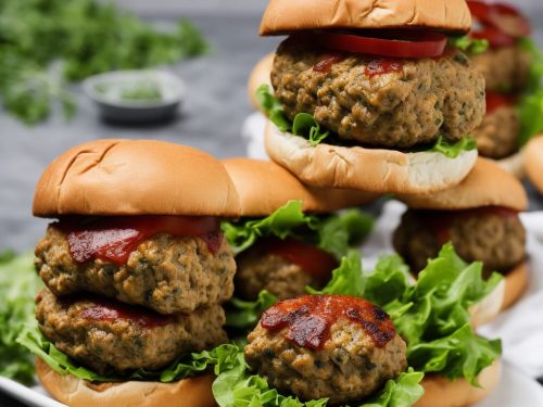 Swedish Meatball Burgers