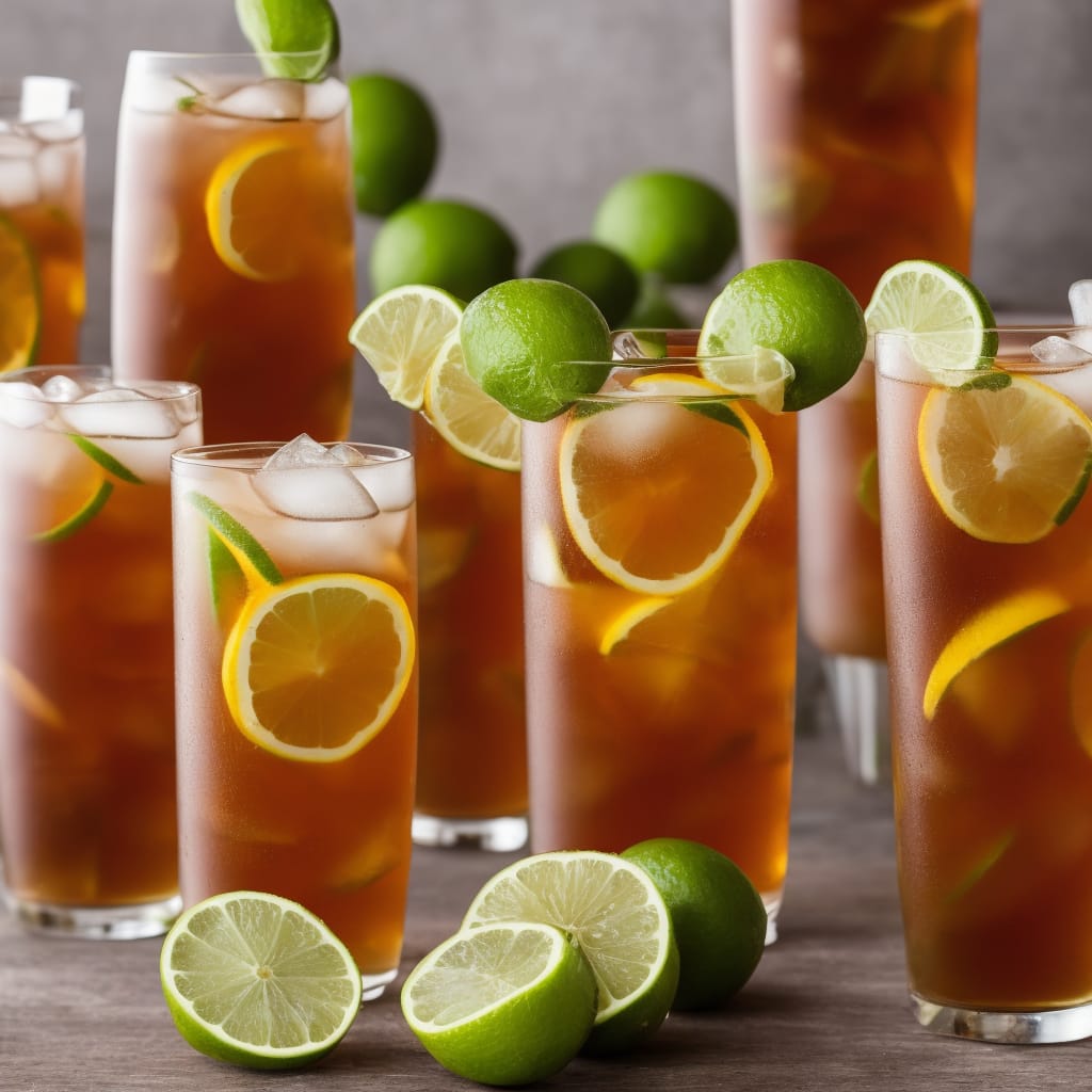 Sweet Lime Iced Tea