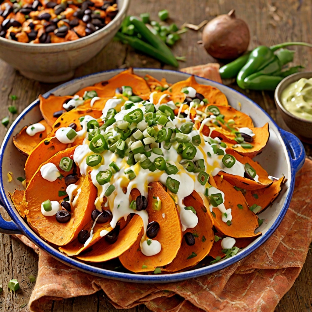 Sweet Potato Nachos