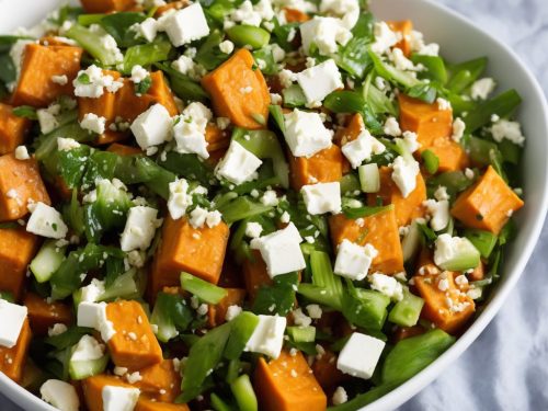 Sweet Potato, Spring Onion & Feta Salad