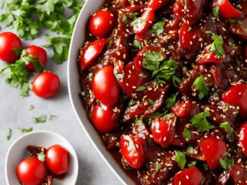 Sweet & Sour Aubergines